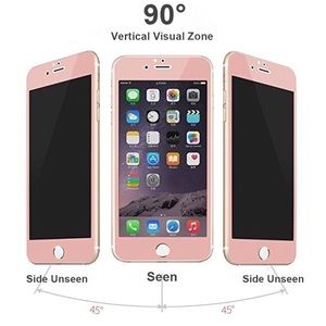 Rose Gold Tempered Glass Protection